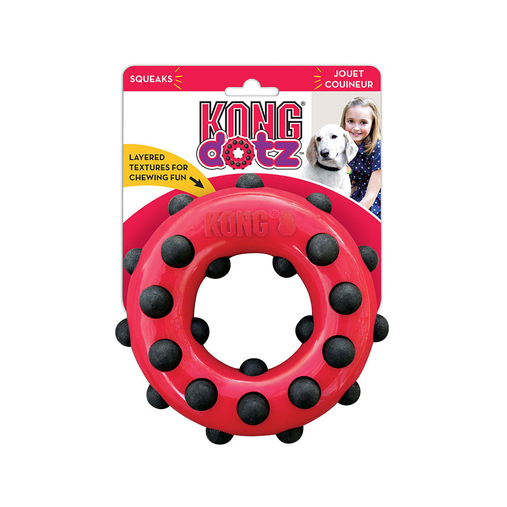 Kong Dotz Circle Dog Toy Large