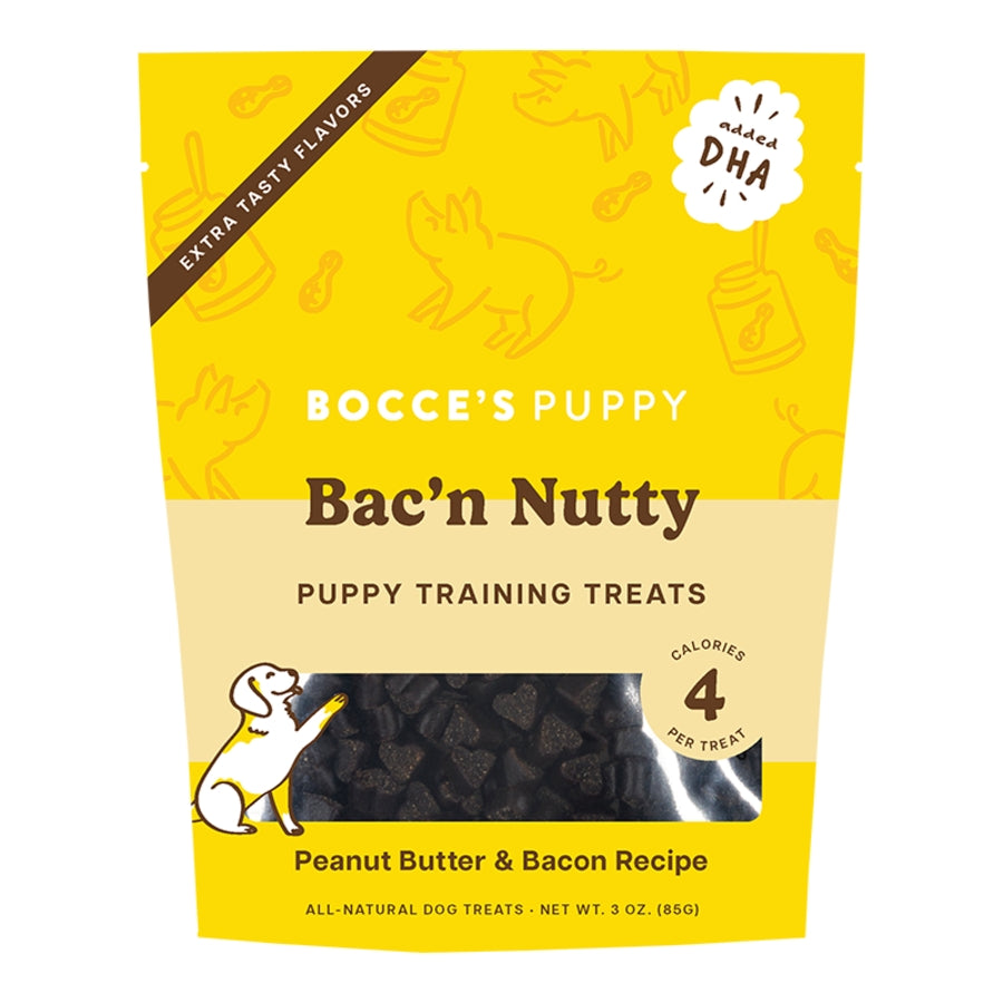 Bocce's Bac'n Nutty Puppy Treats