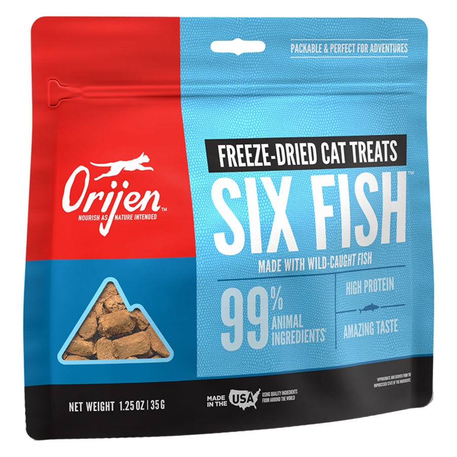 Orijen Six Fish Freeze Dried Cat Treat
