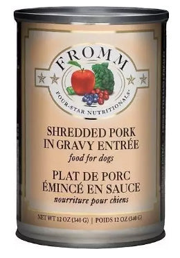Fromm Shredded Pork in Gravy  Dog  Wet Food