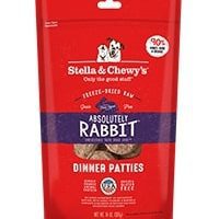 Stella & Chewy's Freeze-Dried Dog Food Rabbit Dinner Patties