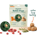 Woof Dog Pupsickle Pops Chicken & Peanut Butter Small