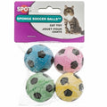 Spot Soccer Ball 4 Pack Cat Toy