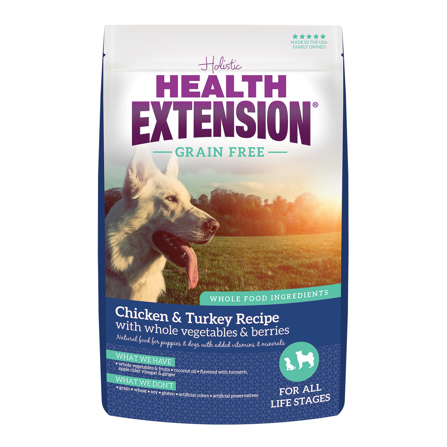 Health Extension Chicken Turkey Recipe Dog Dry Food