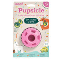 Woof Pupicle Birthday Pink Dog Toy Small