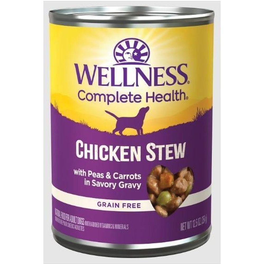 Wellness Chicken Stew Complete Health Dog Wet Food