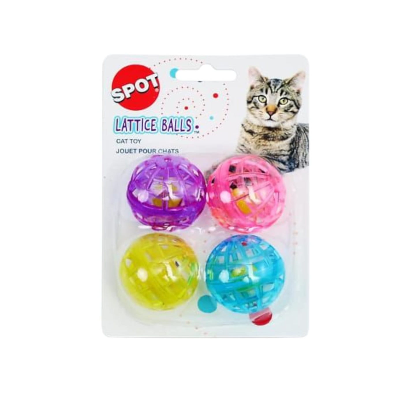 Ethical Lattice Balls Cat Toy 4 pc