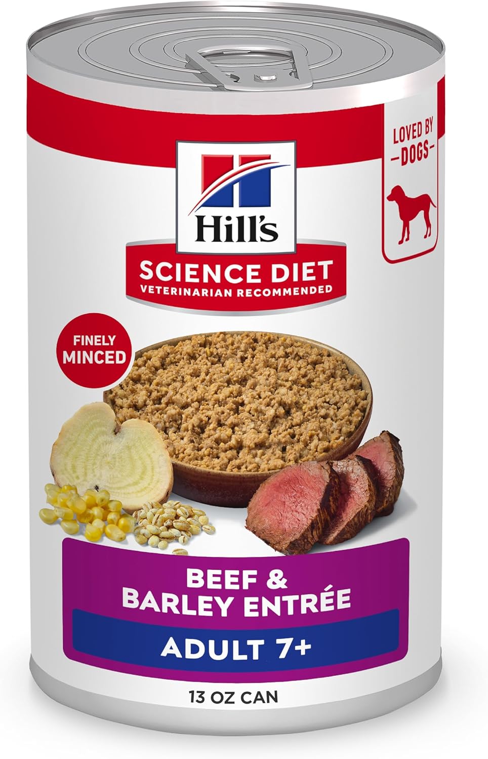 Hill's Science Diet Beef & Barley Entree 7+ Wet Dog Food