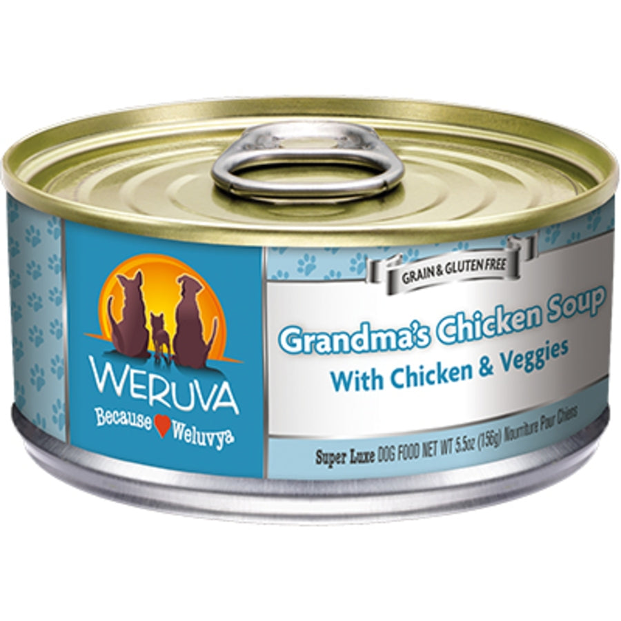 Weruva Classic Grandma's Chicken Soup Chicken/Veg Dog Wet Food