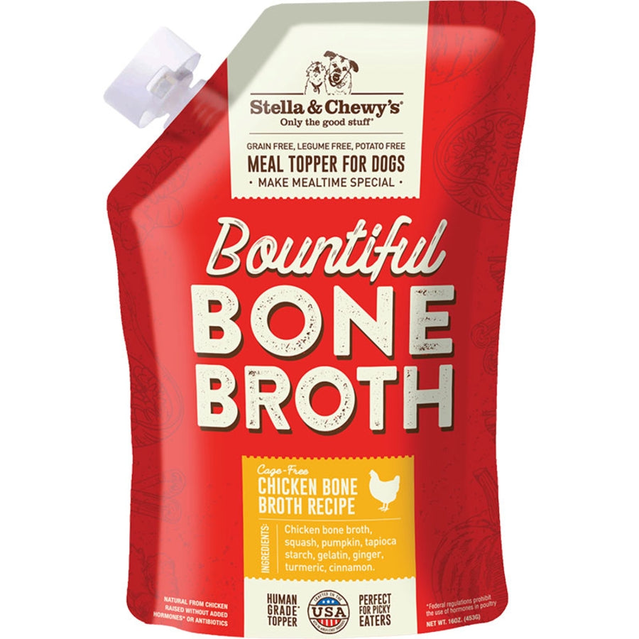 Stella & Chewy's Bountiful Cage Free Chicken  Bone Broth
