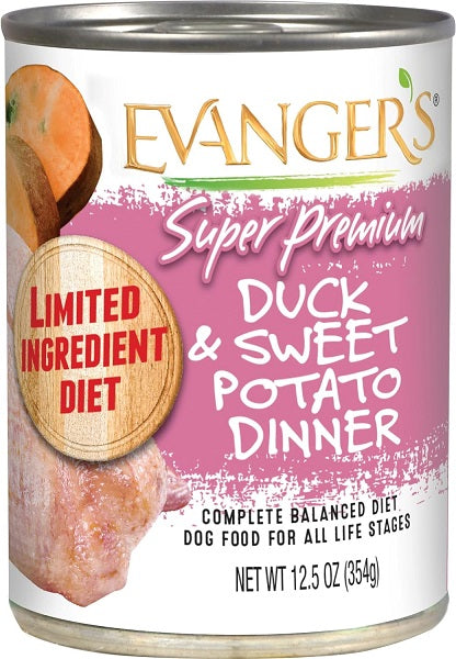 Evangers Duck and Sweet Potato Dog Wet Food