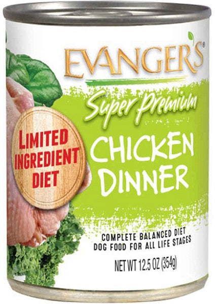 Evangers Super Premium Chicken Dinner Dog Wet Food