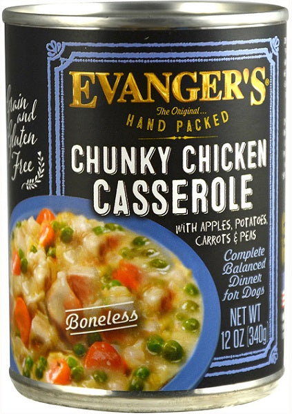 Evangers  Super Premium Chicken Casserole Dog Wet Food