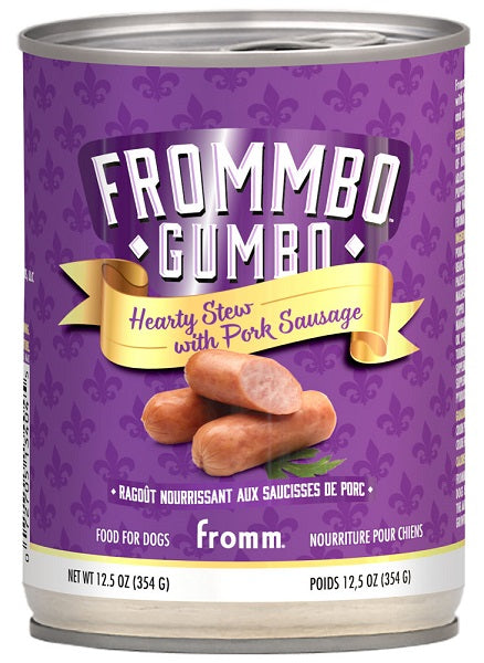 Fromm Frommbo Pork Sausage Dog Wet Food