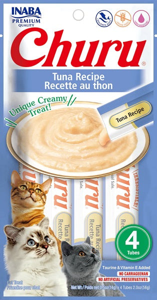 Inaba Churu Tuna Recipe Cat Treat Box x 6 packs