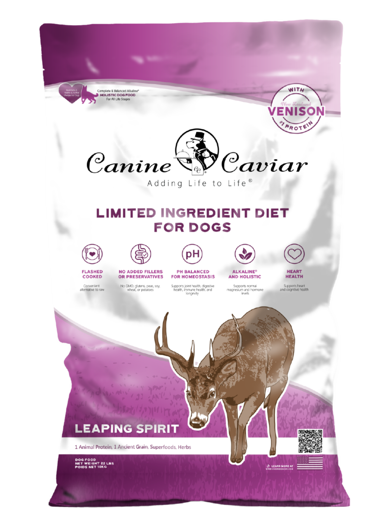 Canine Caviar Leaping Spirit Venison Dog Dry Food