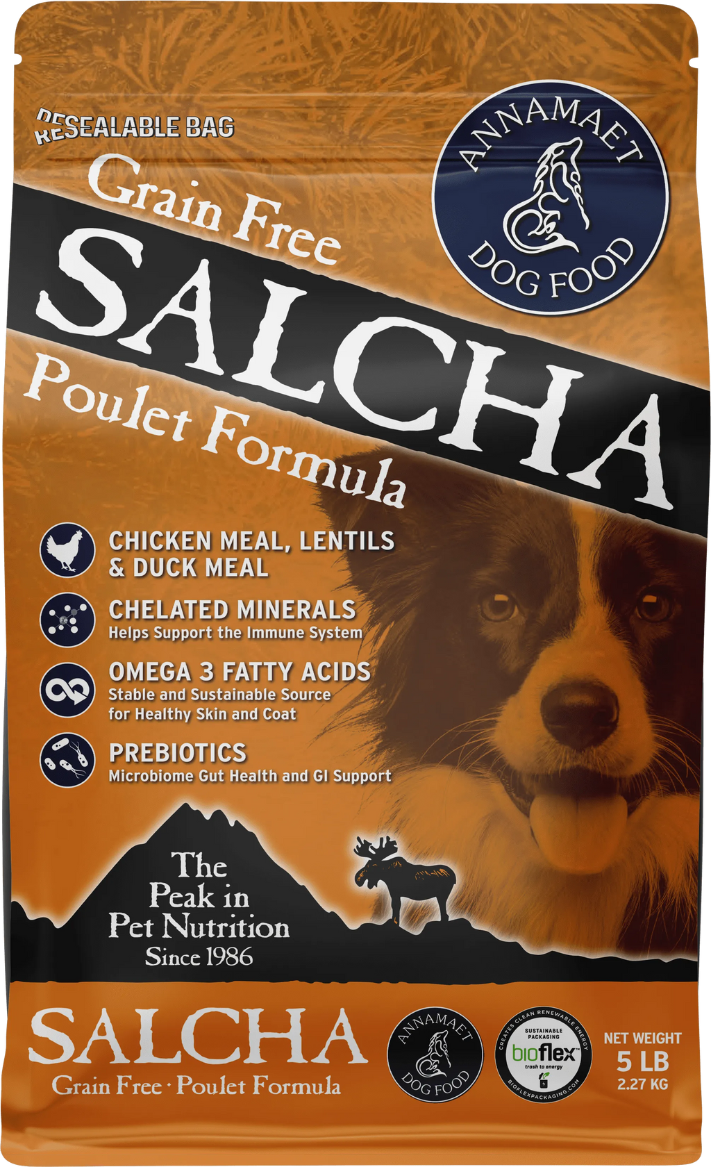 Annamaet Grain-Free Salcha Poulet Formula Dry Dog Food