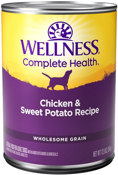 Wellness Chicken & Sweet Potato Wet Dog Food