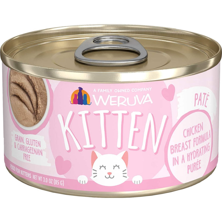 Wervua Kitten Paté Chicken Breast Formula in Hydrating Purée Wet Food