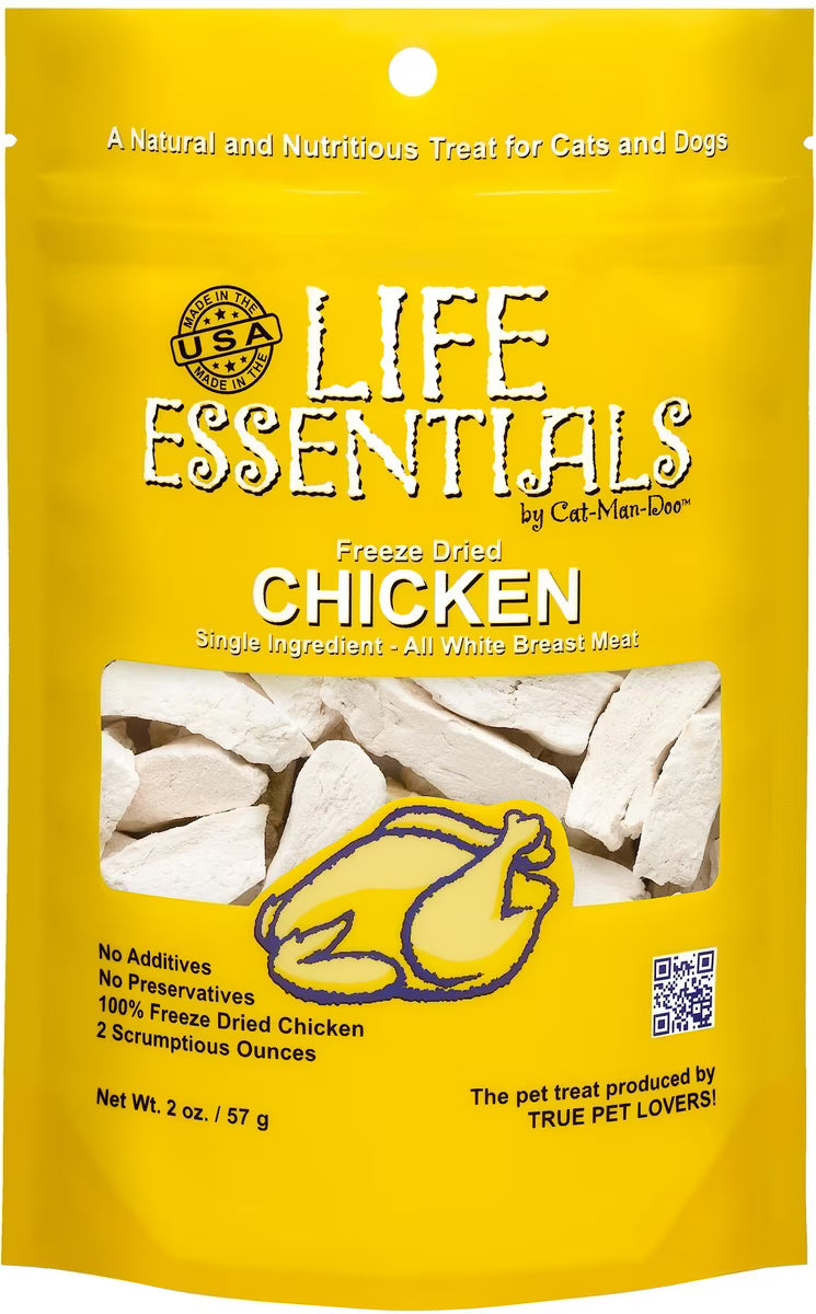 Cat-Man-Doo Life Essentials Freeze-Dried Chicken