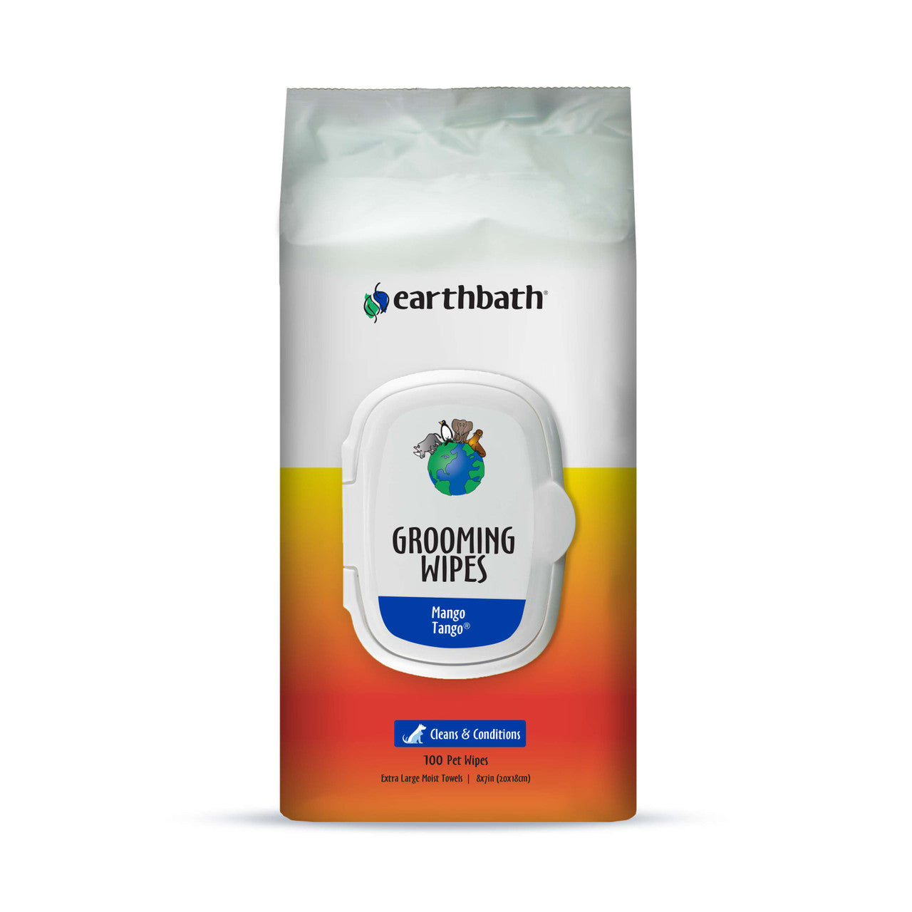 Earthbath Grooming Wipes Mango Tango