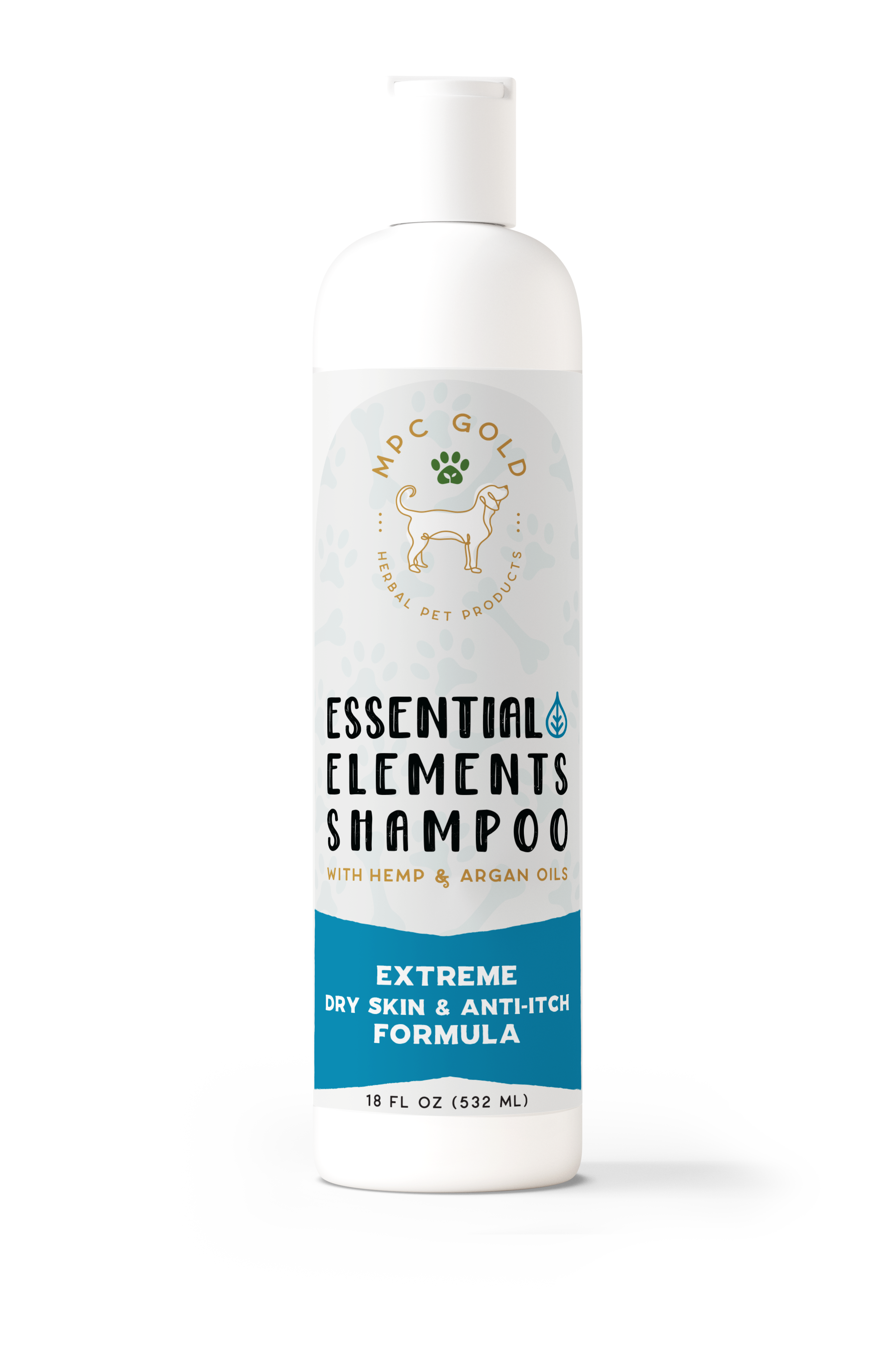MPC Gold Essential Elements Extreme Dry Skin & Anti-Itch Shampoo