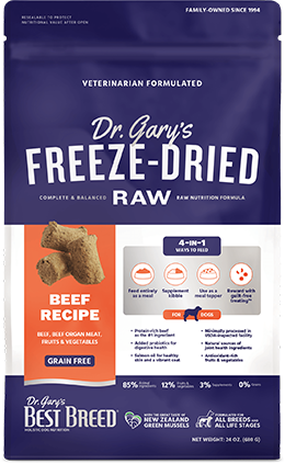 Dr Gary's Freeze- Dried Beef Recipe Dog Treat