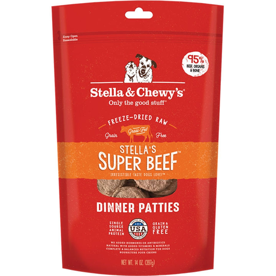 Stella & Chewy's Freeze Dried Super Beef Dinner Patties Dog