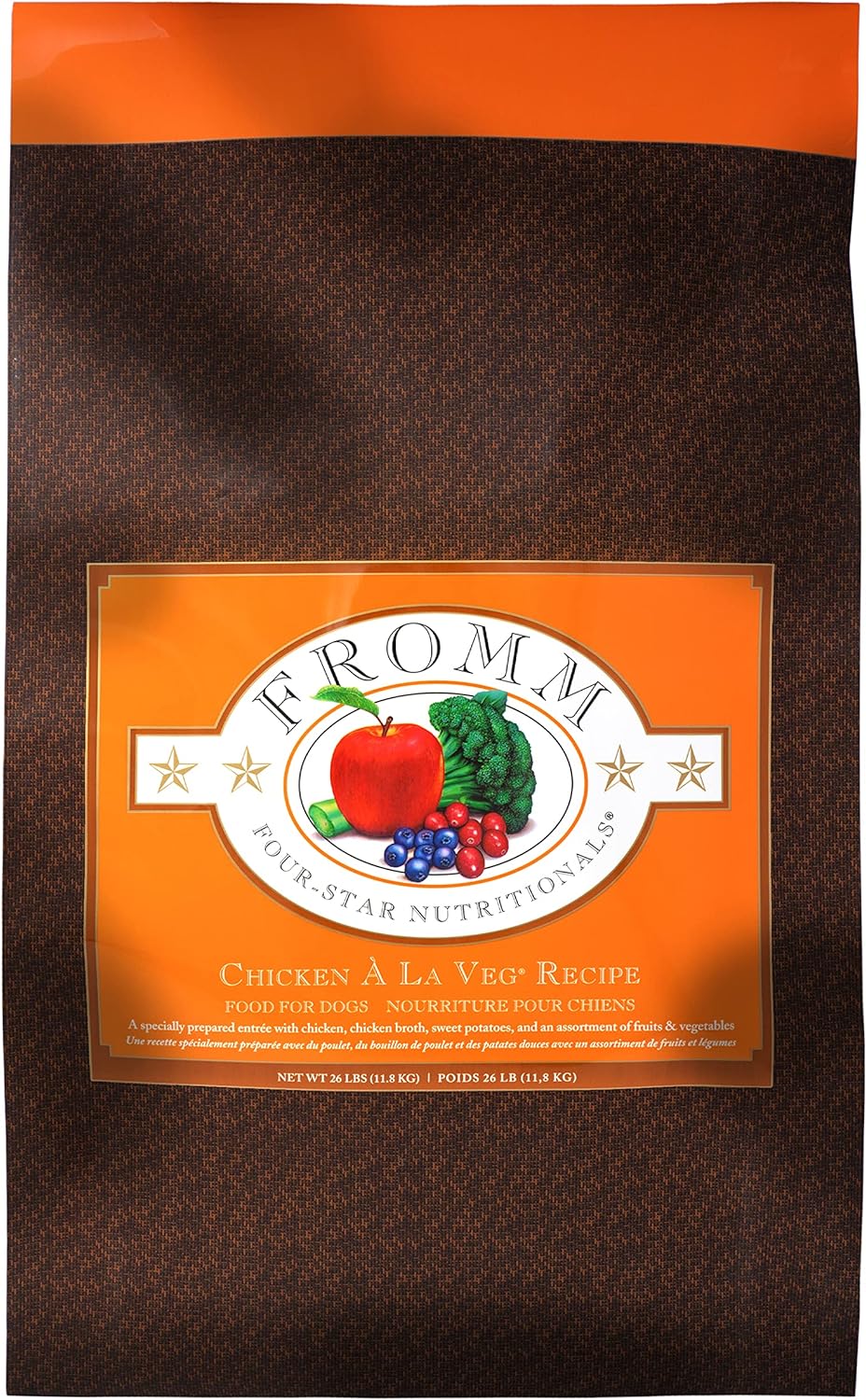 Fromm Chicken A La Veg Recipe Dog Dry Food 26lb