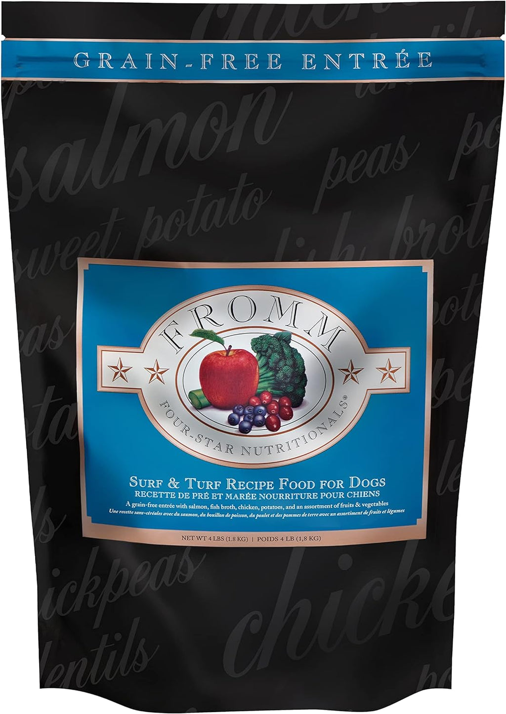 Fromm 4 Star Surf and Turf Grain Free Dog Dry Food
