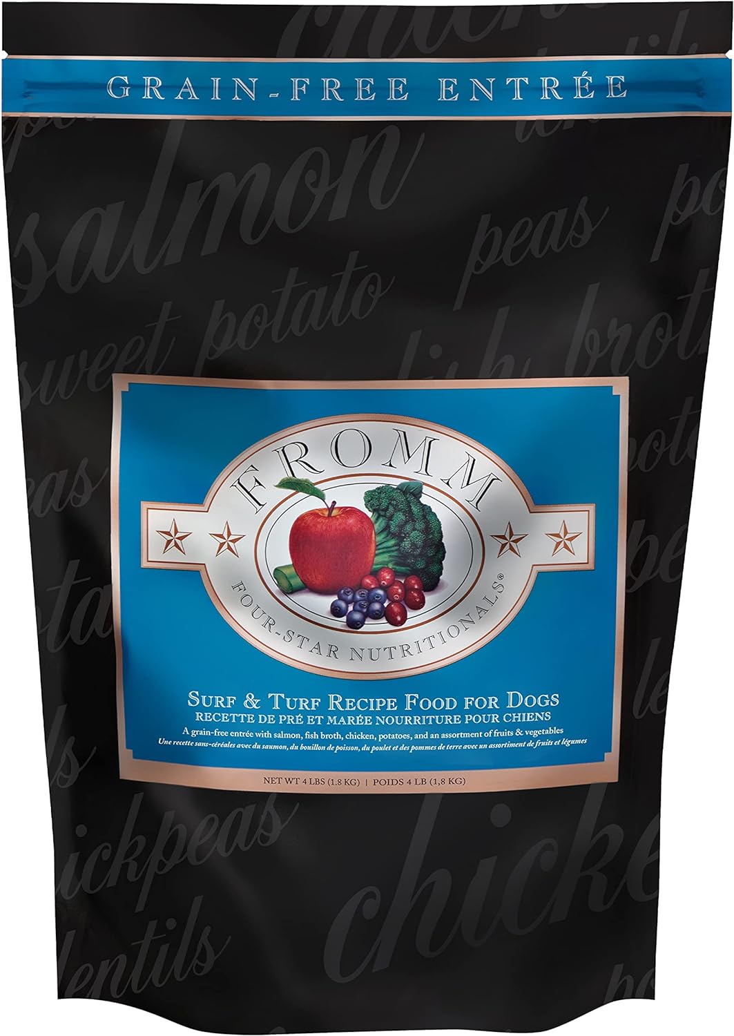 Fromm 4 Star Surf and Turf Grain Free Dog Dry Food