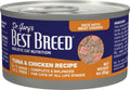 Dr Gary's Best Breed Tuna Chicken Pate/Chunks Wet Cat Food 3 oz