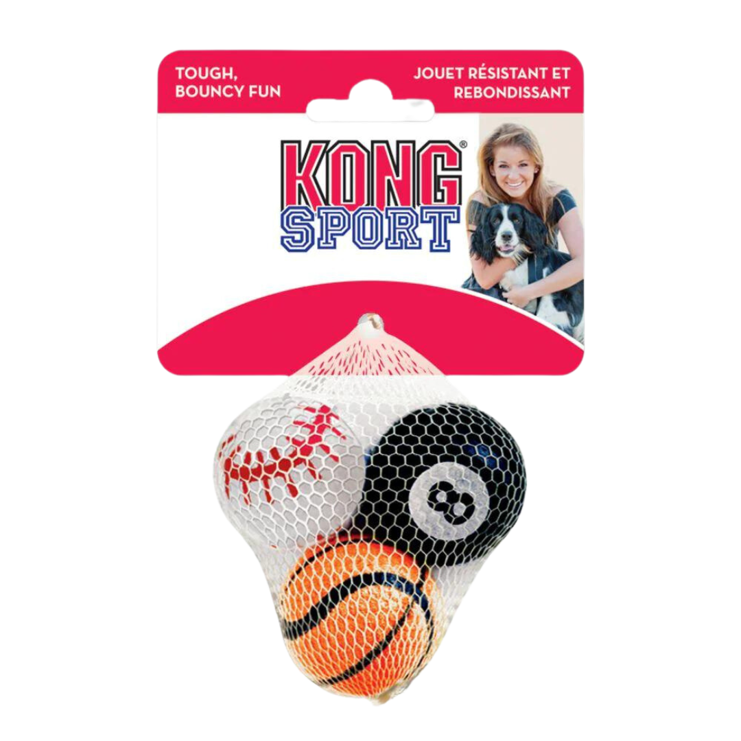 Kong Sport Balls Non Squeaky 3 pk Dog Toy