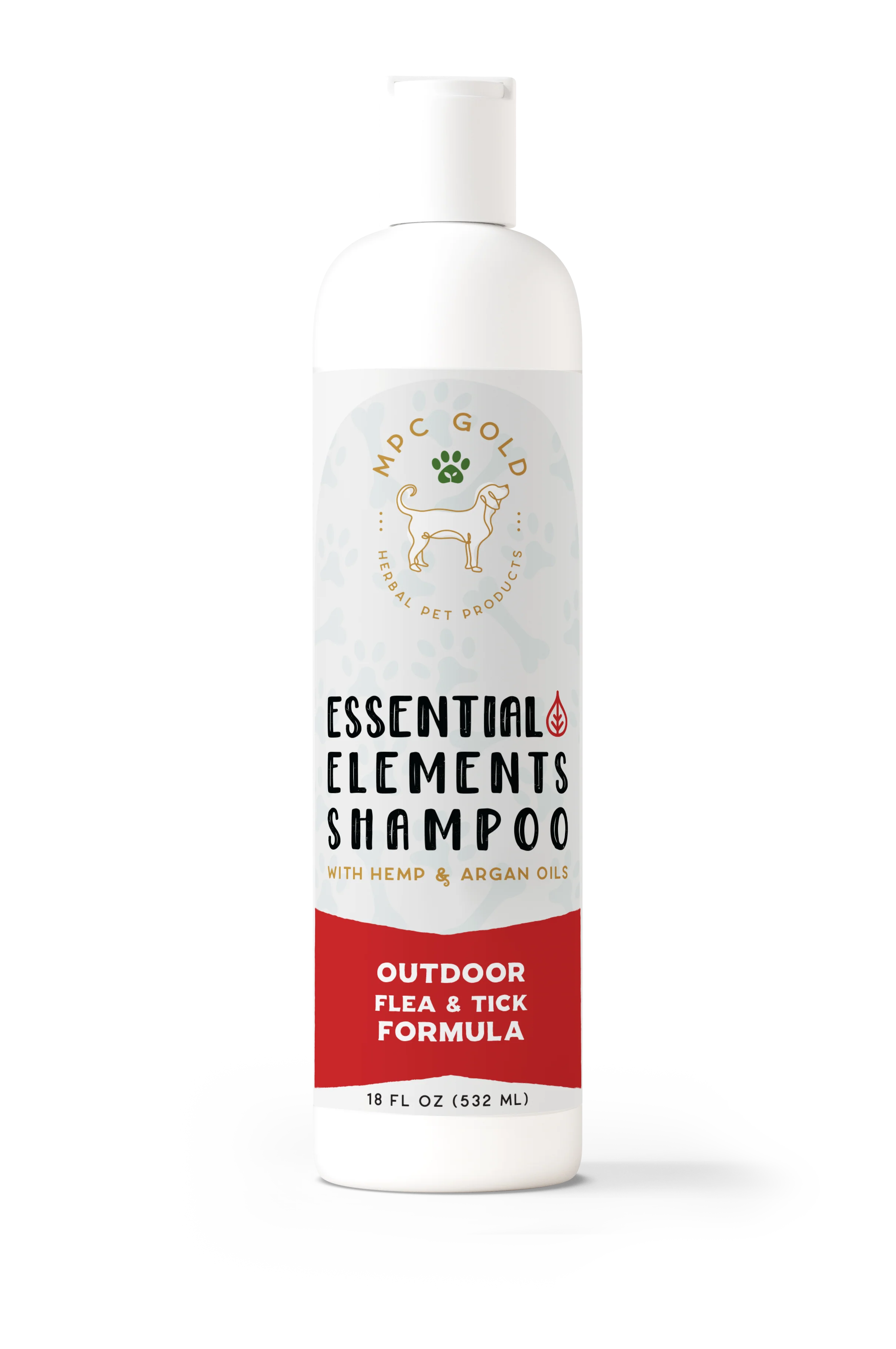 MPC Gold Shampoo Outdoor Flea Tick Formula 18 oz