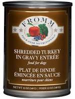 Fromm Shredded Turkey in Gravy  Dog Wet Food