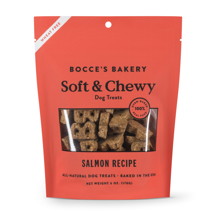 Bocce's Salmon Soft Chewy Dog Treat