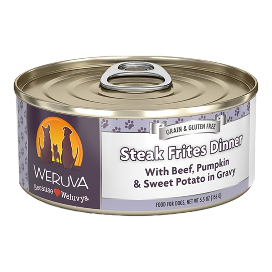 Weruva Steak Frites Dinner Dog Wet Food