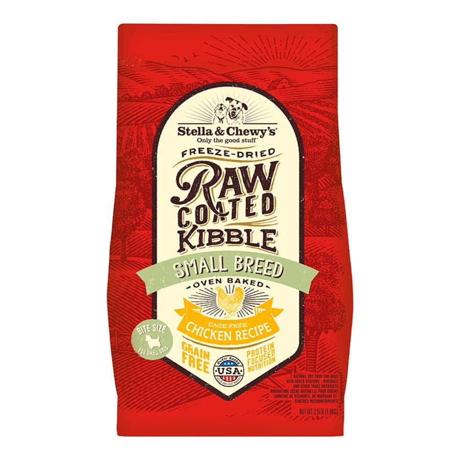 Stella & Chewy's  Raw Coated Kibble Cage-Free Chicken Recipe Dog Dry Food