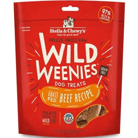 Stella & Chewy Wild Weenies Beef Freeze Dried Dog Treat