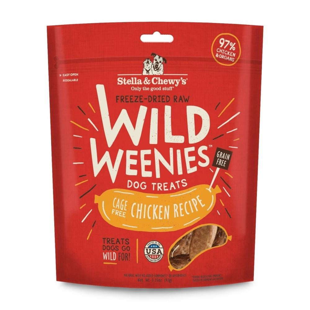 Stella & Chewy Wild Weenies Chicken Freeze Dried Dog Treat