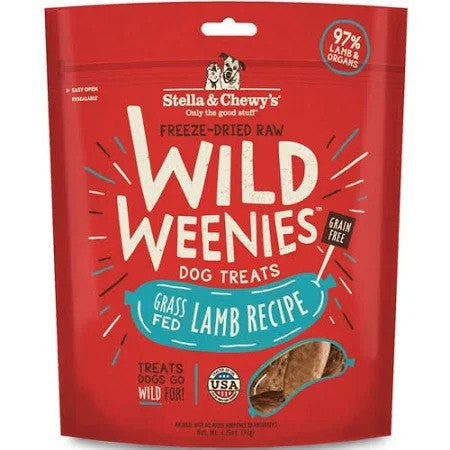 Stella & Chewy Wild Weenies Lamb Freeze Dried Dog Treat